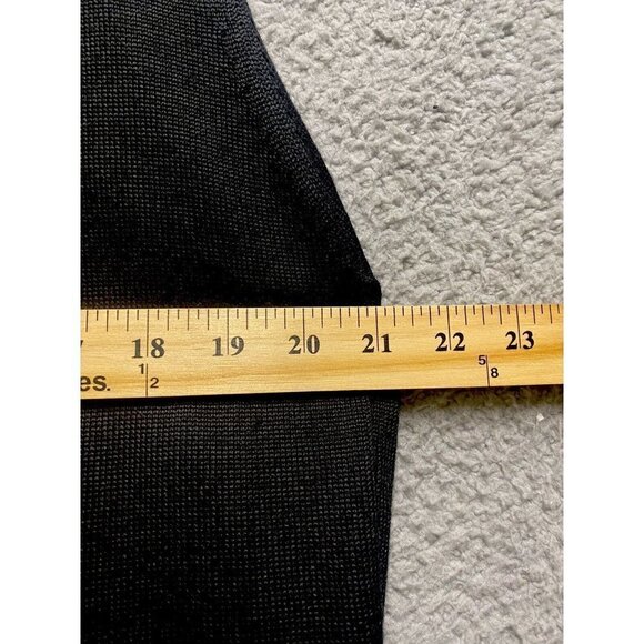 Coldwater Creek Womens Cardigan Black Long Sleeve Open Front Plus Size S - Picture 6 of 6